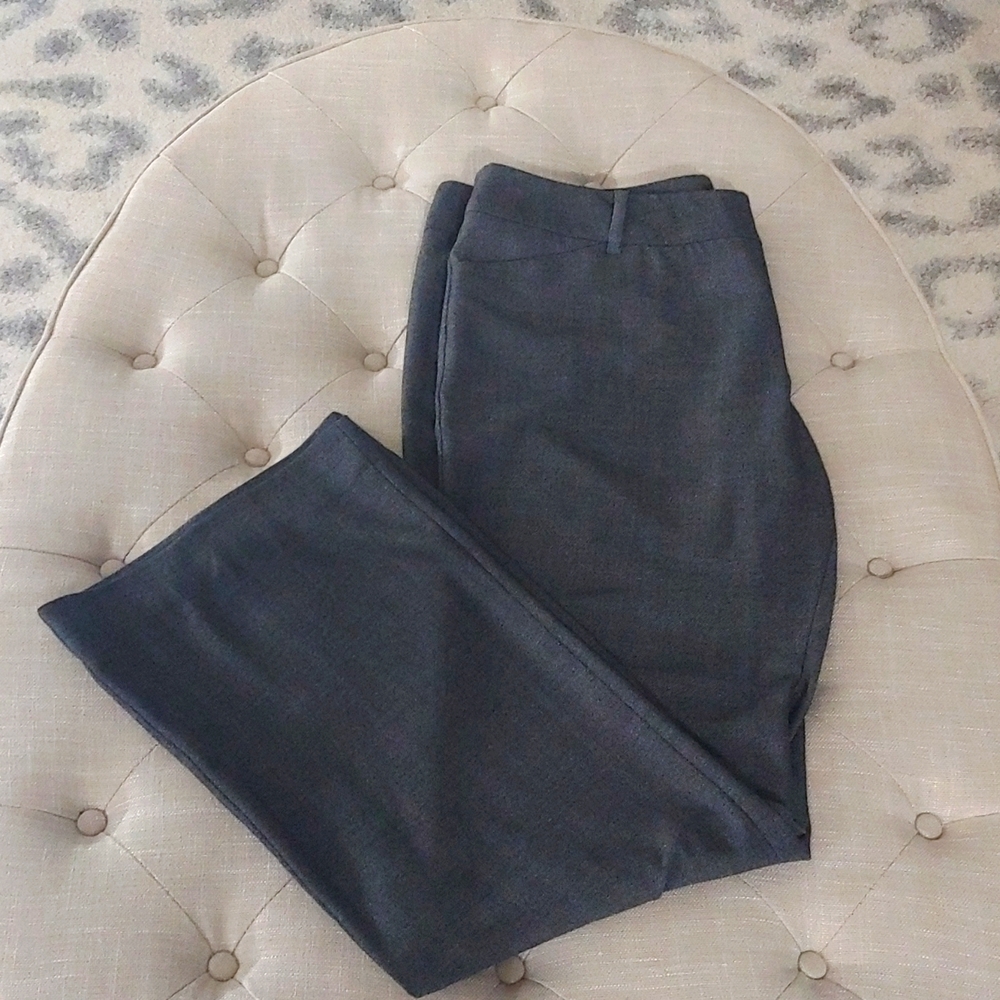 Mossimo Target Fit 3 Trouser Slacks Pants Gray 14